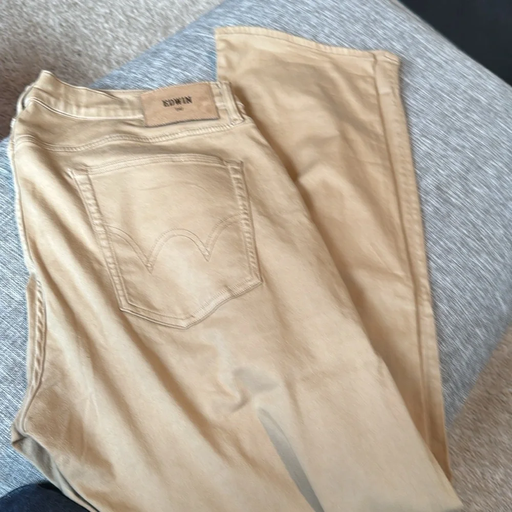 Edwin jace strait pants size medium 36 no holes no rips from non-smoking…